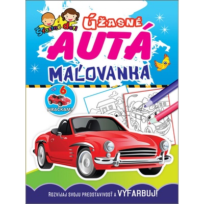 Úžasné autá Maľovanka -
