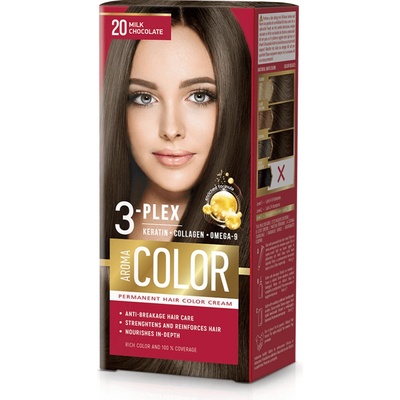 Aroma Color barva na vlasy mléčná čokoláda 20