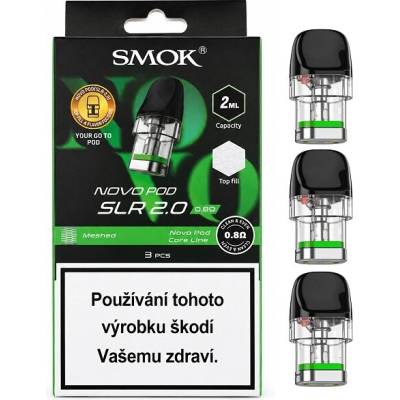 SMOK Novo SLR 2.0 Pod Meshed 0,8ohm 2ml 3ks