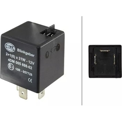 Prerušovač smerových svetiel HELLA 4DM 005 698-021