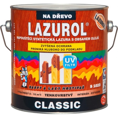 Lazurol Classic S1023 2,5 l teak – Hledejceny.cz