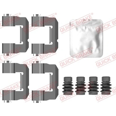 QUICK BRAKE Sada prísluženstva obloženia kotúčovej brzdy 109-0157