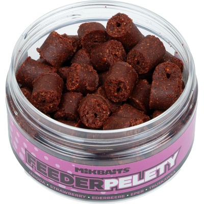 Mikbaits Feeder pelety 100 ml Jahoda 10 mm
