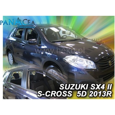 Deflektory Heko Suzuki Sx4 S-Cross 2013 - 2021 predné + zadné