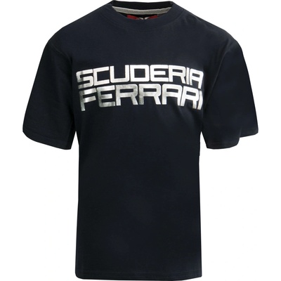 Ferrari Jr. SF Silver T-Shirt Blue
