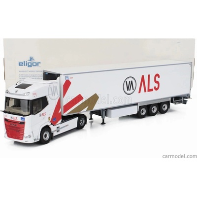 Eligor DAF Xg Truck Semi-frigo Als Transports 2021 Biela 1:43