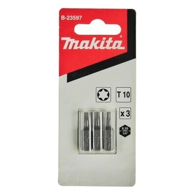 Makita T10 x 25mm 3ks B-23597