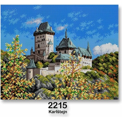 Předloha vyšívací 40 x 50 cm 2215 Hrad Karlštejn – Hledejceny.cz