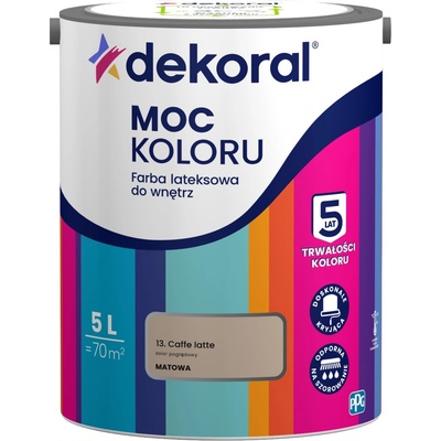 Dekoral 5 l caffe latte