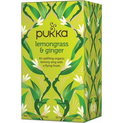 PUKKA Lemongrass and Ginger Tea 20 vreciek