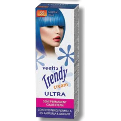 Venita trendy barevné pěnové tužidlo na vlasy 39 kosmická modrá