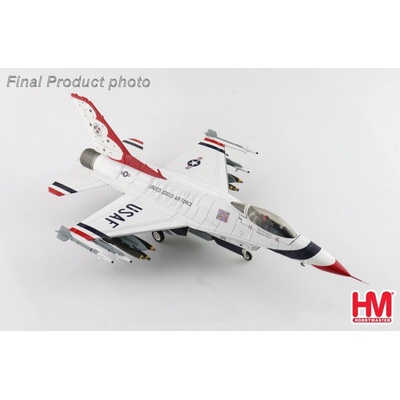 Hobby Master F-16C Fighting Falcon USAF Thunderbirds 10 Warbird Nellis AFB NV 1988 1:72