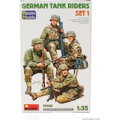 Miniart Figures German Tank Riders Set 1 1:35