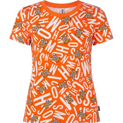 MOSCHINO Underwear Teddy Bear Orange tričko Veľkosť: L