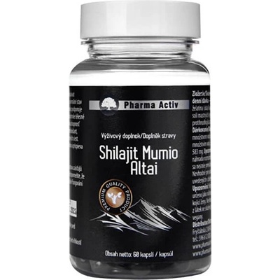 Pharmaactiv Shilajit Mumio Altai kapslí 60