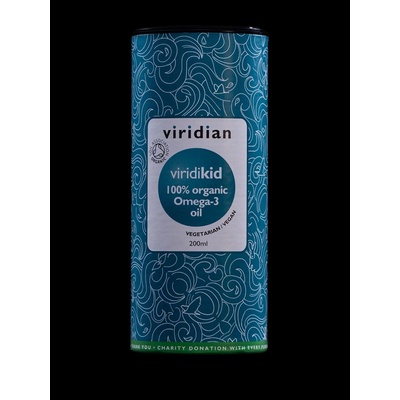 Viridian ViridiKid Organic Omega-3 Oil 200 ml