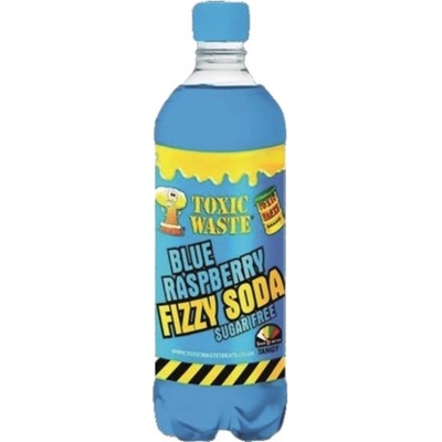 Toxic Waste sycený nápoj bez cukru s příchutí modré maliny 0,5 l