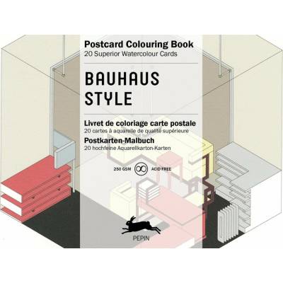 Pepin Press Bauhaus Style: Postcard Colouring Book