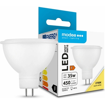 Modee Lighting LED Spot žiarovka 5W GU5.3 / MR16 teplá biela ML-MR162700K5WN