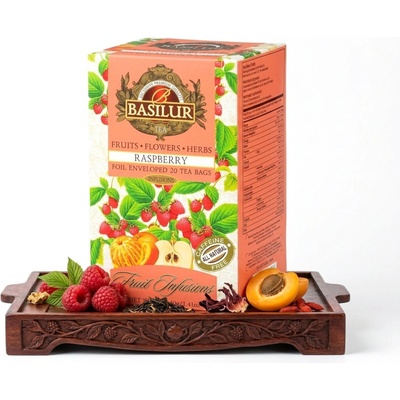 BASILUR Fruit Raspberry přebal 20 x 2 g