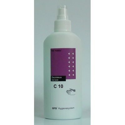 WZ nails Oro chemie C 10 dezinfekce na ruce alkoholová ve spreji 200 ml