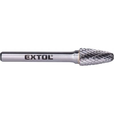 EXTOL INDUSTRIAL 8703754 fréza karbidová kuželová 10x20mm, stopka 6mm