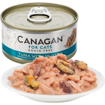Canagan Cat tuňák a mušle 75 g – Hledejceny.cz