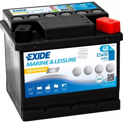 EXIDE EQUIPMENT GEL 40Ah 12V 450A ES450