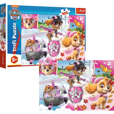 Trefl Paw Patrol Tlapková patrola Skye v akci 16368 100 dílků
