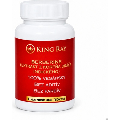 Kingray berberín 60 kapsúl