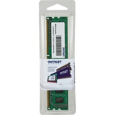 Patriot DDR3 8GB 1600MHz CL11 PSD38G16002 – Hledejceny.cz