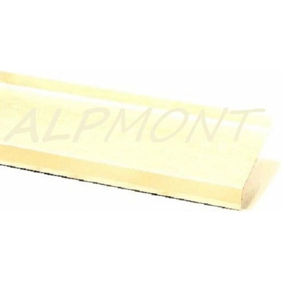 Parapet venkovní r.š.333mm - pozink Lakovaný RAL 1015 slonová kost světlá s folií dl.2m