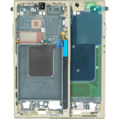 Stredný rám Samsung Galaxy S24 Ultra 5G (International) Service Pack – titánovo žltý SAM7407