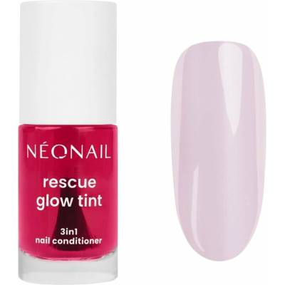 NEONAIL Rescue Glow Tint 3in1 Nail Conditioner ošetrujúci lak na nechty odtieň Glazed Strawberry 7.2 ml