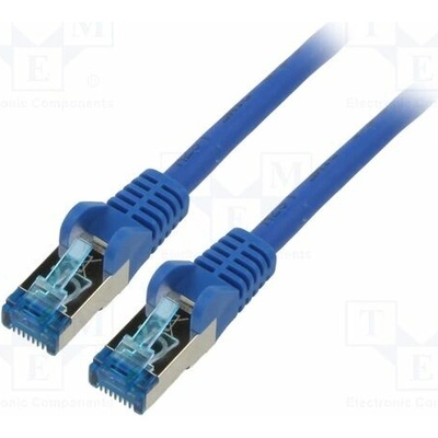Goobay 67529 Patch S/FTP Kat: 6a RJ45 vidlice z obou stran lanko Cu
