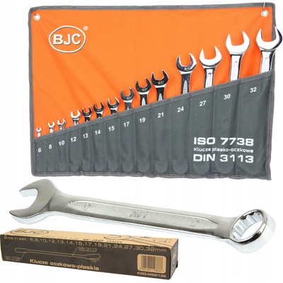 BJC Kľúče očko vidlicové nástenné 24ks 6 - 32mm M58134