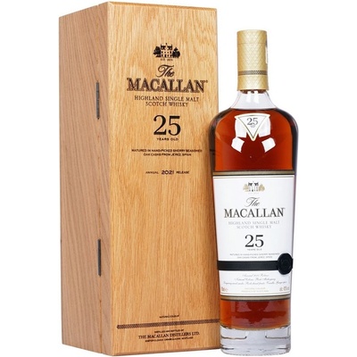 Macallan Sherry Oak 25y 43% 0,7 l (holá láhev)