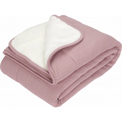 LITTLE DUTCH Prikrývka Pure Mauve