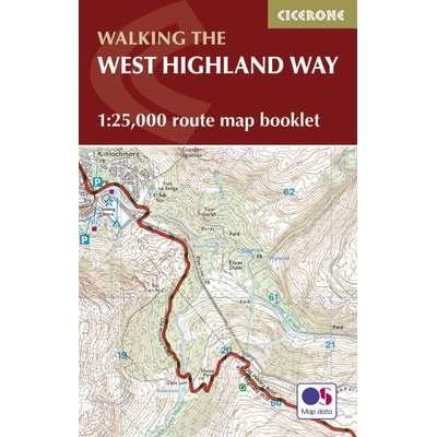 Walking West Highland Way - turistická mapa