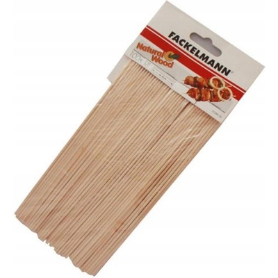 Špajle drevené hrocené Fackelmann 20 cm 100 ks
