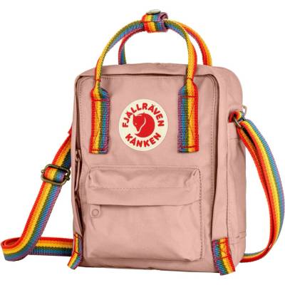 Fjällräven Kånken Rainbow Sling Chalk Rose- Rainbow