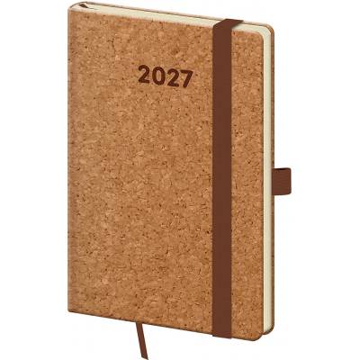 Helma 365 Diár týždenný vreckový Cork 2027