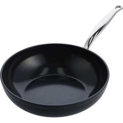 GreenPan Nepřilnavá keramická wok pánev Barcelona Pro 28 cm černá CC005326-001
