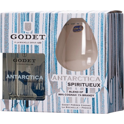 Godet Antarctica 40% 0,5 l (dárkové balení 1 sklenice)