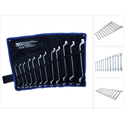 BGS technic klíče očkové „trháky“, vel. 6-32 mm, sada 12 ks v obalu - BGS 1214