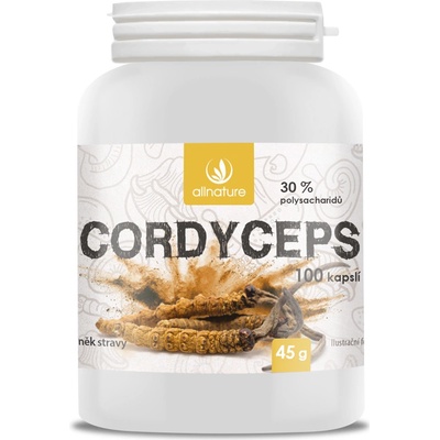 Allnature Cordyceps 100 kapslí