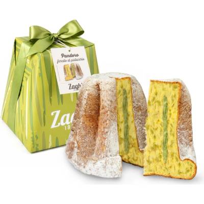 Zaghis Pandoro s pistáciovým krémom 1000 g kartón 6 ks