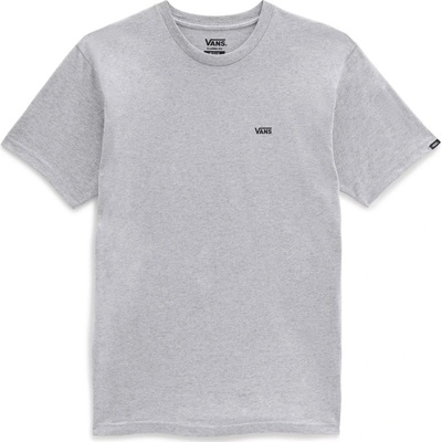 Vans LEFT CHEST LOGO TEE athletic heather-black
