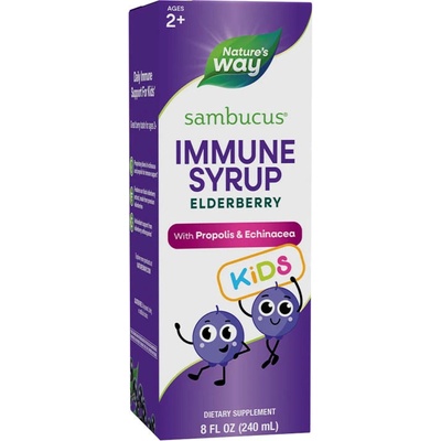 Nature's Way Sambucus Immune Syrup for Kids černý bez 240 ml