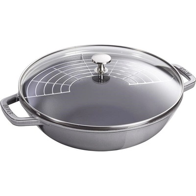 Pánev Wok STAUB 30cm šedá 4,19l